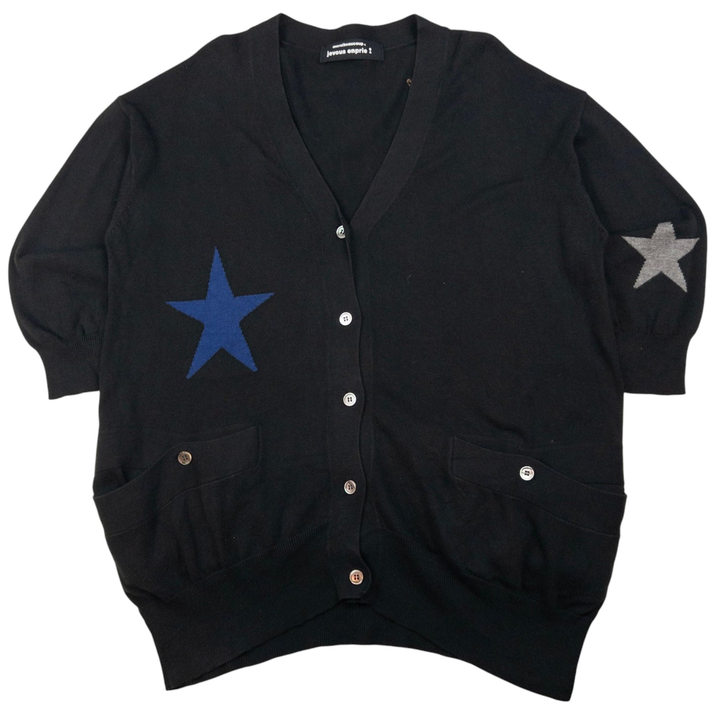 Vintage Mercibeaucoup By Issey Miyake Multi Pocket Cardigan Size M