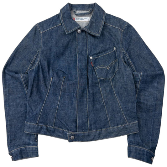 Vintage Levi's Engineered Garments Cropped Denim Jacket Womens Size S
