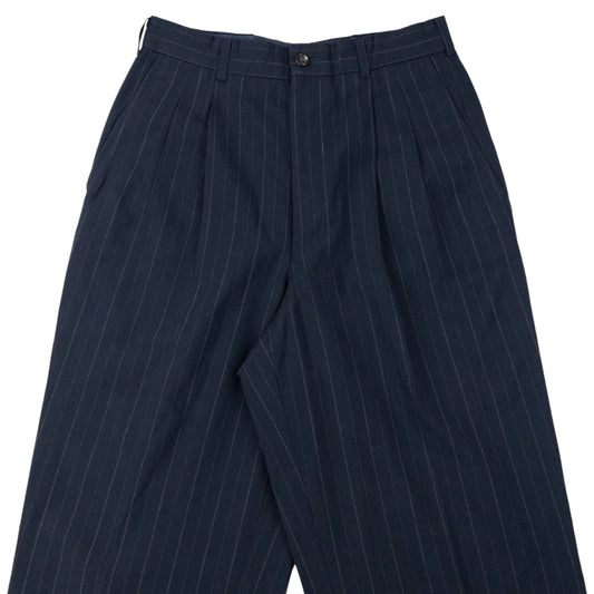 Vintage 1988 Comme Des Garçons HOMME Pleated Trousers Size W28 | W28, Black