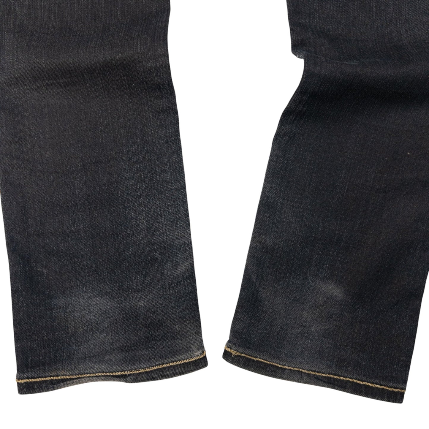 Vintage Puma X Evisu Double Gull Japanese Denim Jeans Size W32