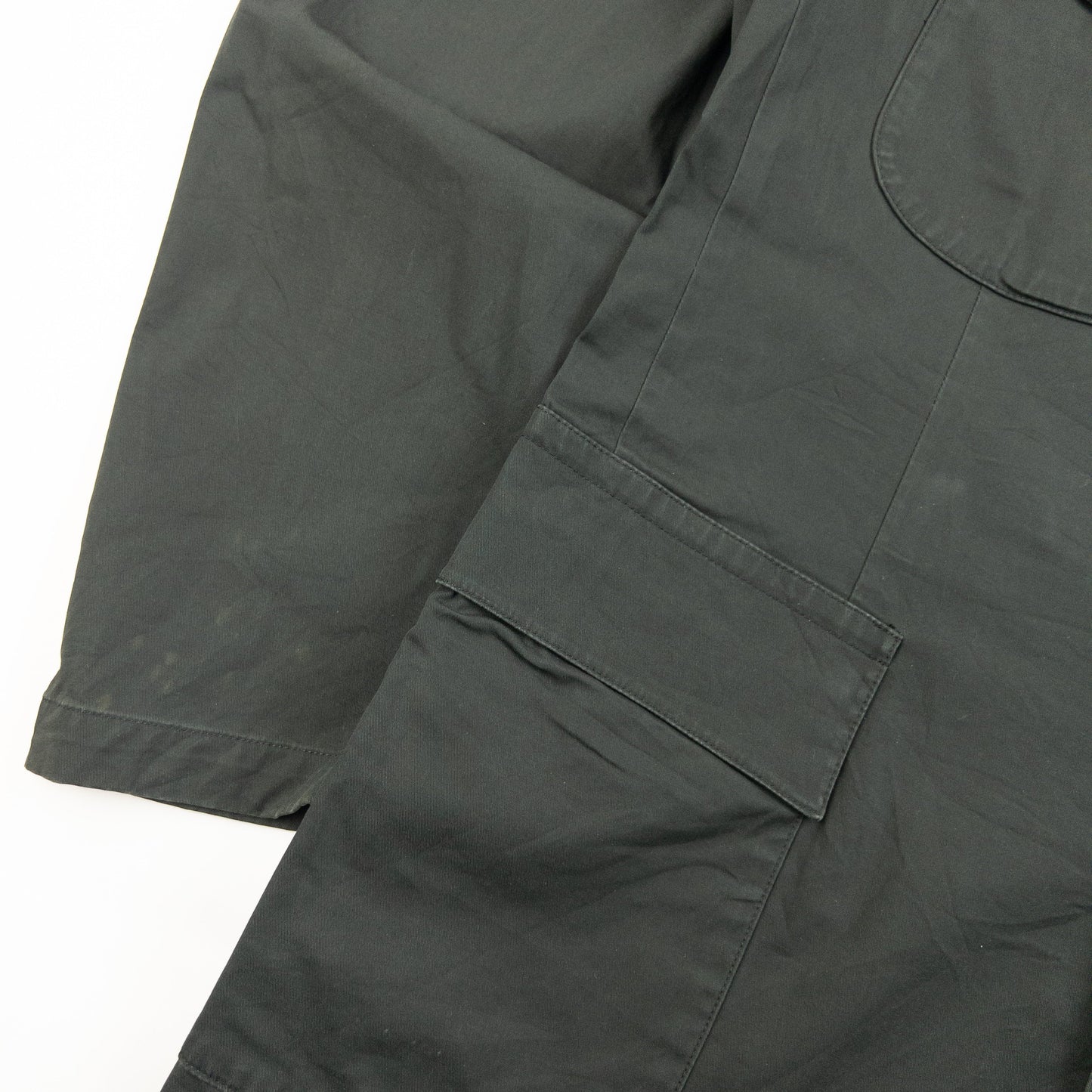 Vintage 2000s Yohji Yamamoto A.A.R Button Up Jacket Size M | Medium, Green