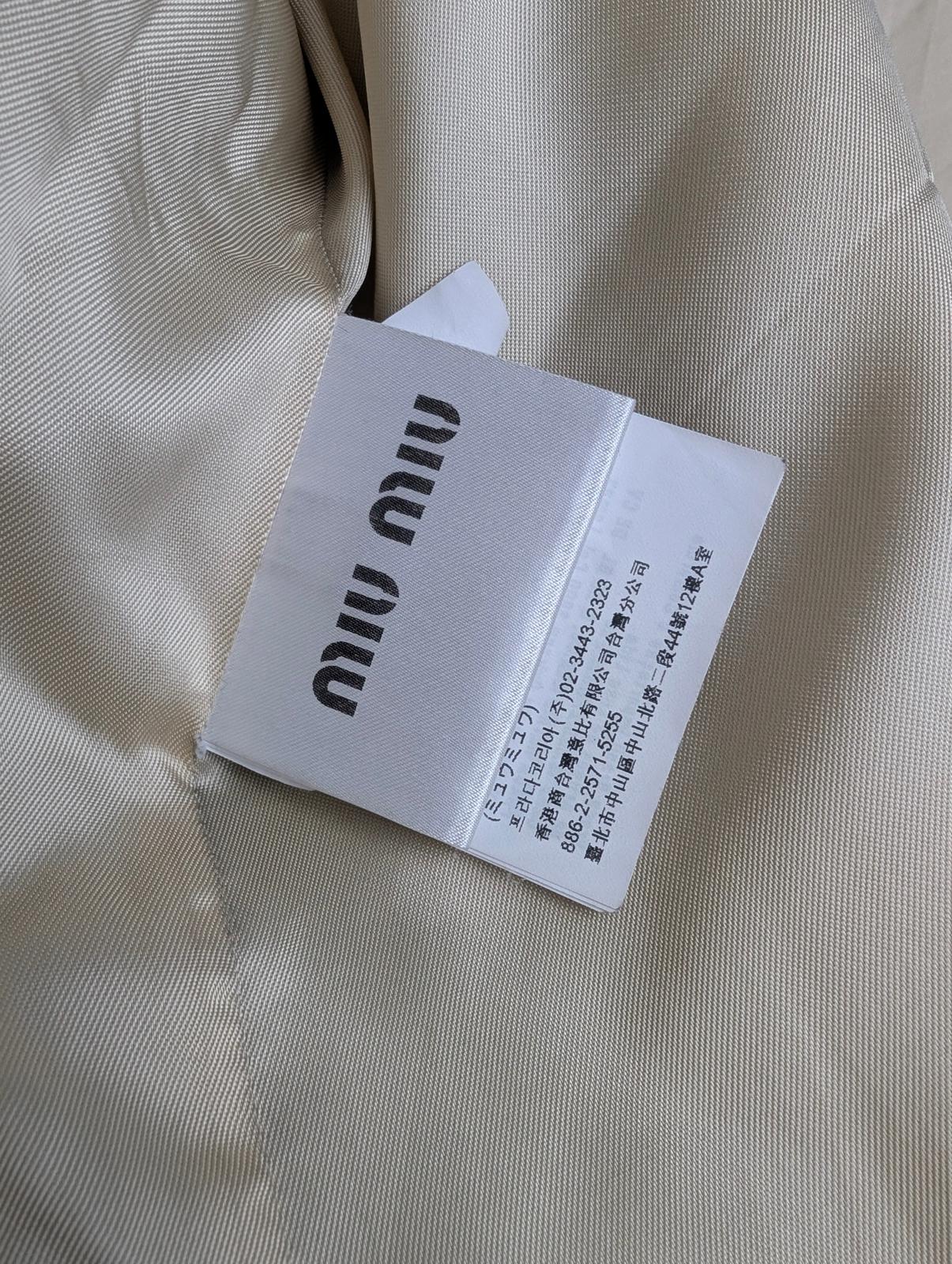 MIU MIU F/W 2018 FAUX FUR COAT | Medium, Blue