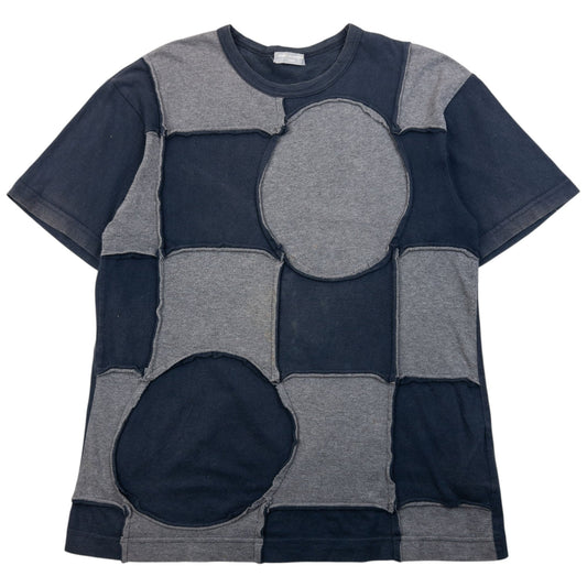 Vintage Comme Des Garçons HOMME Patchwork T Shirt Size S | Small, Grey