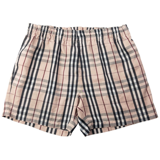 Vintage 2000s Burberry Nova Check Shorts Size L | Large, Beige
