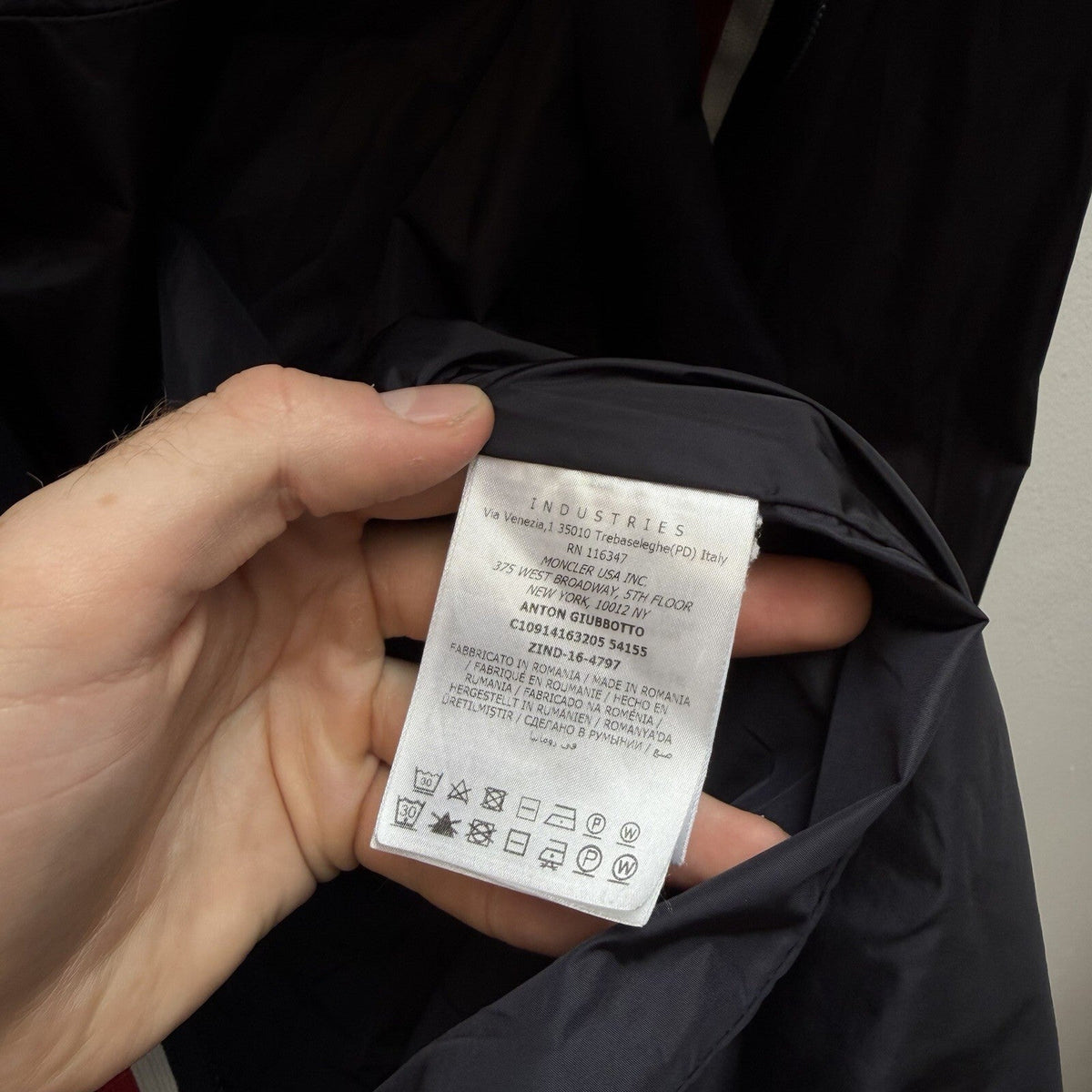 Moncler ‘Anton’ Lightweight Jacket (L) | Large, Multicoloured