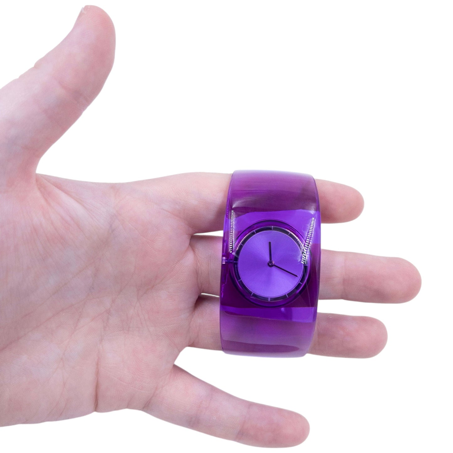 Vintage 2000s Issey Miyake X Tokujin Yoshioka O series Watch Bracelet | O/S, Purple