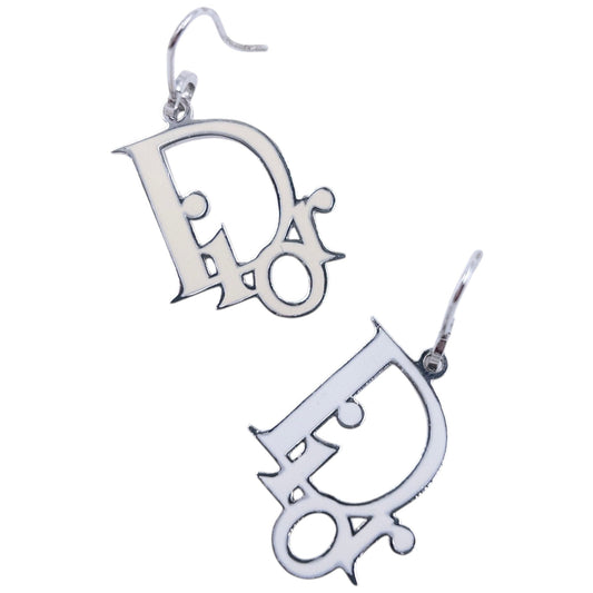 Vintage Dior Logo Earrings