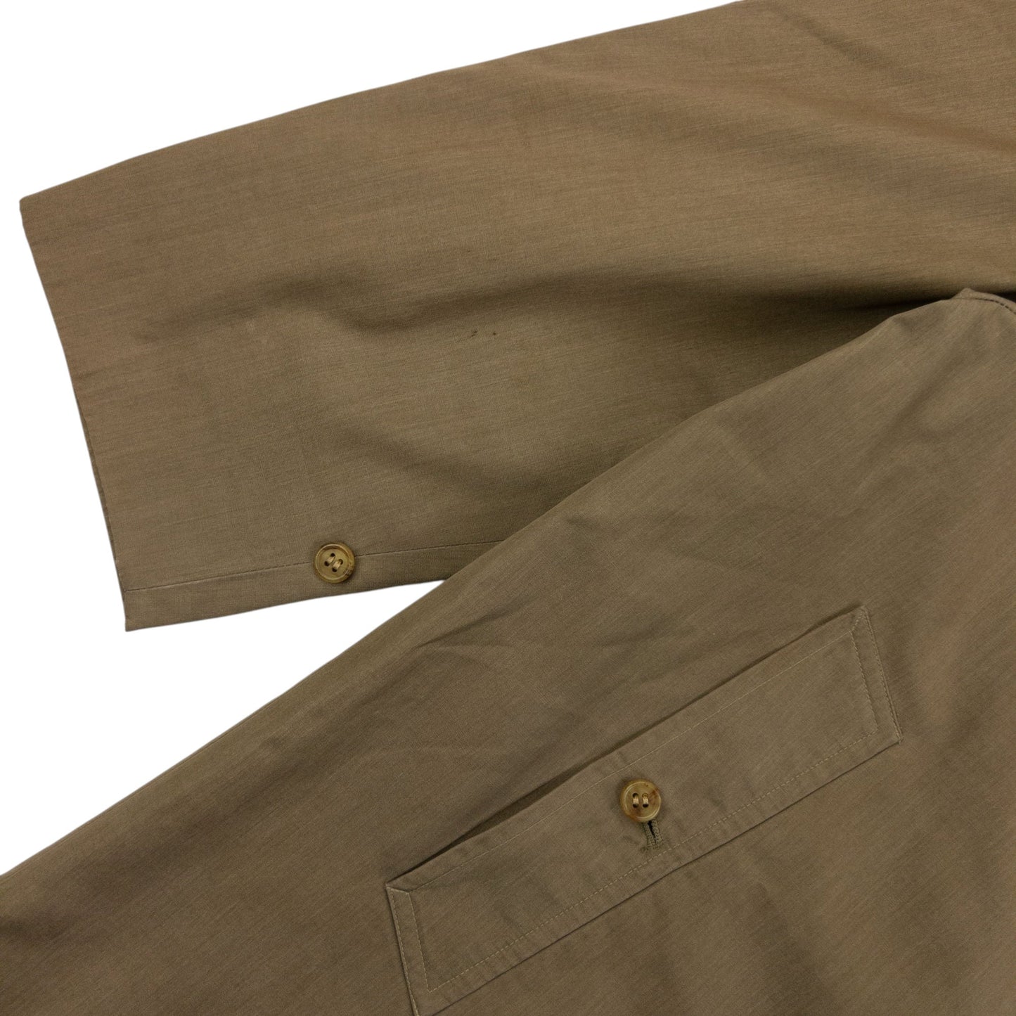 Vintage 80s Burberry Trench Jacket Size M | Medium, Brown