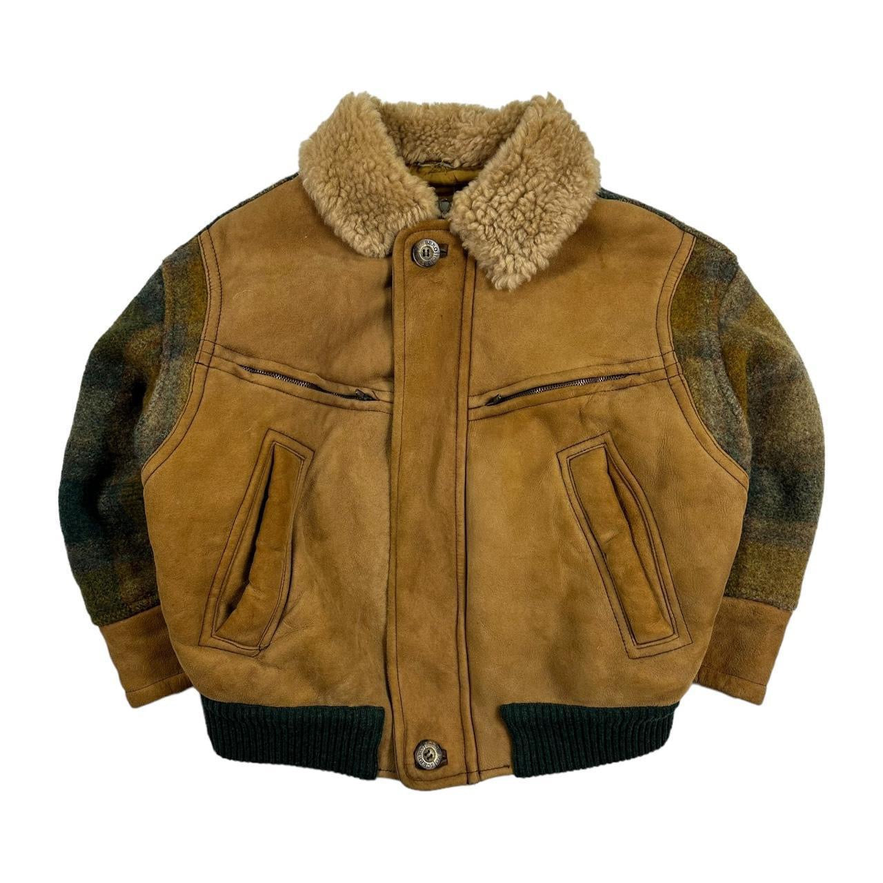 Vintage Iceberg History Suede Jacket