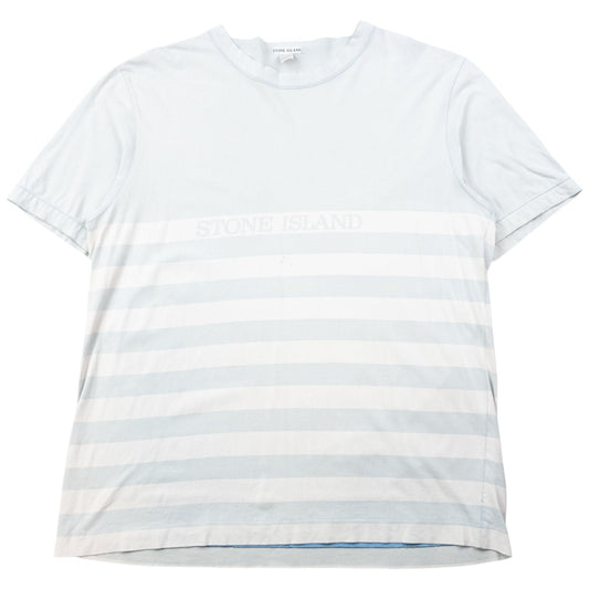 Vintage 2000s Stone Island Striped T Shirt Size M