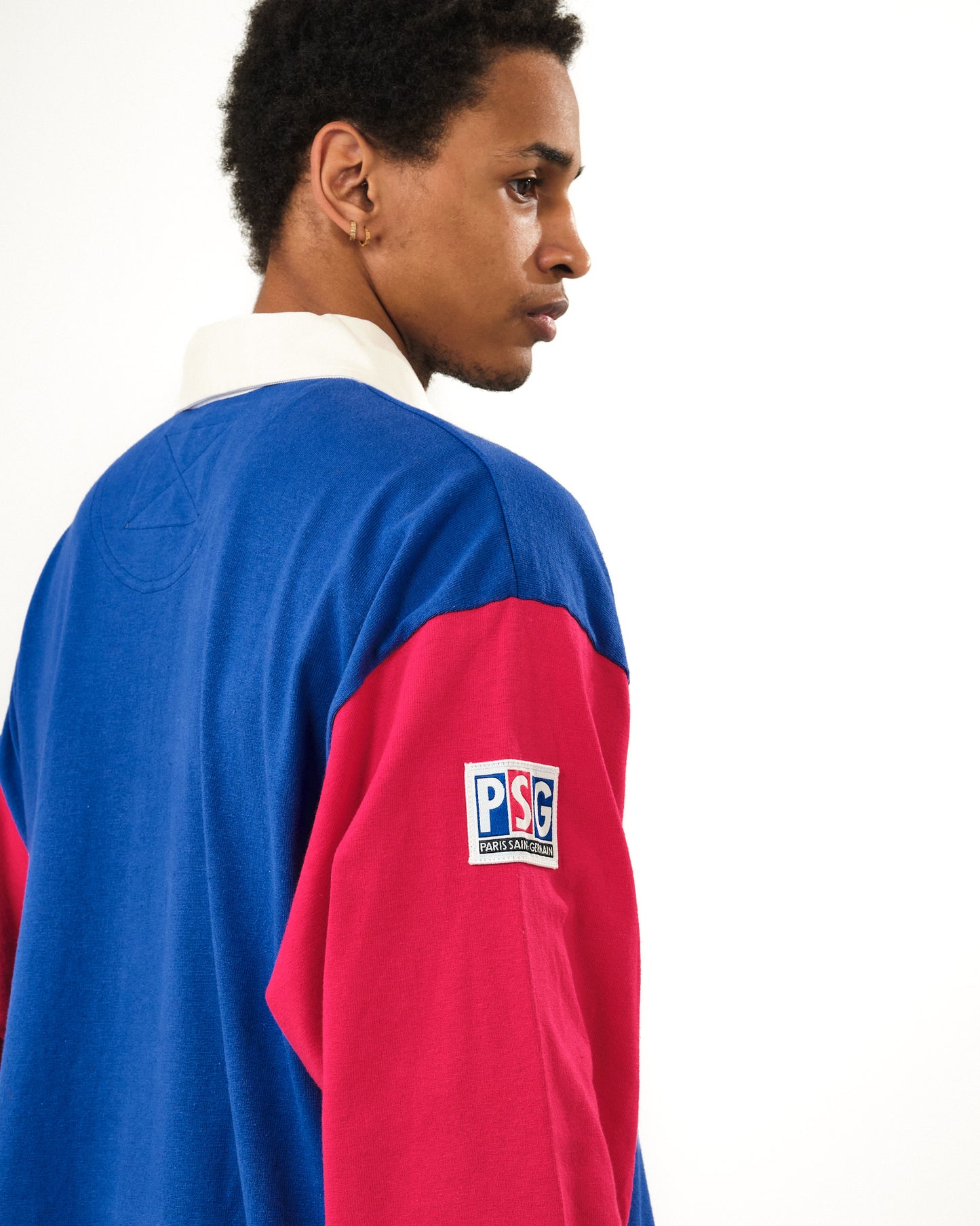 1990's PSG Long Sleeve Polo Top (XL)