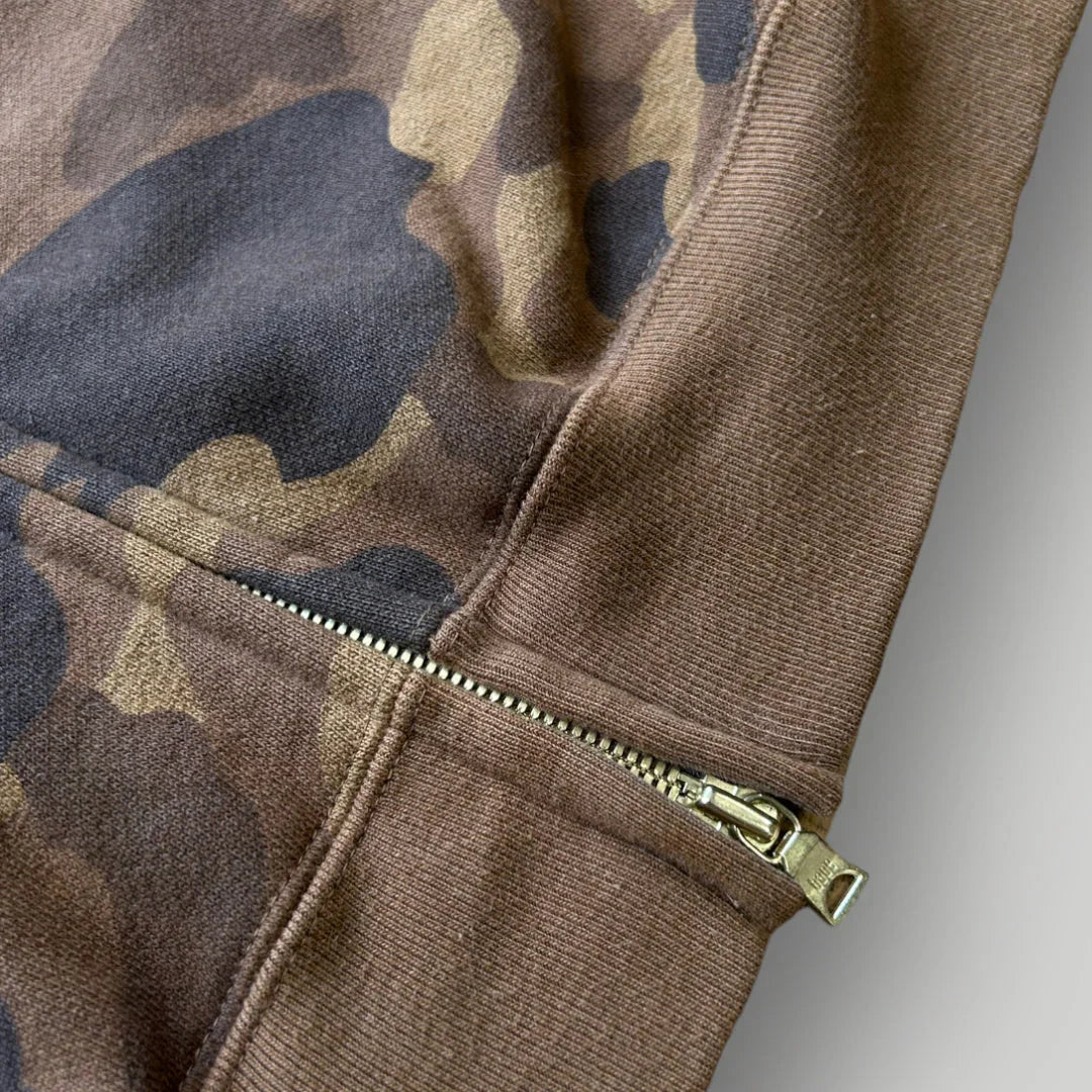 Bape 2005 Hooded Camo Gilet M