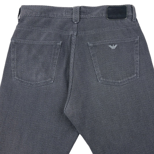 Vintage Armani Jeans Eco-Stone Corduroy Trousers Size W33