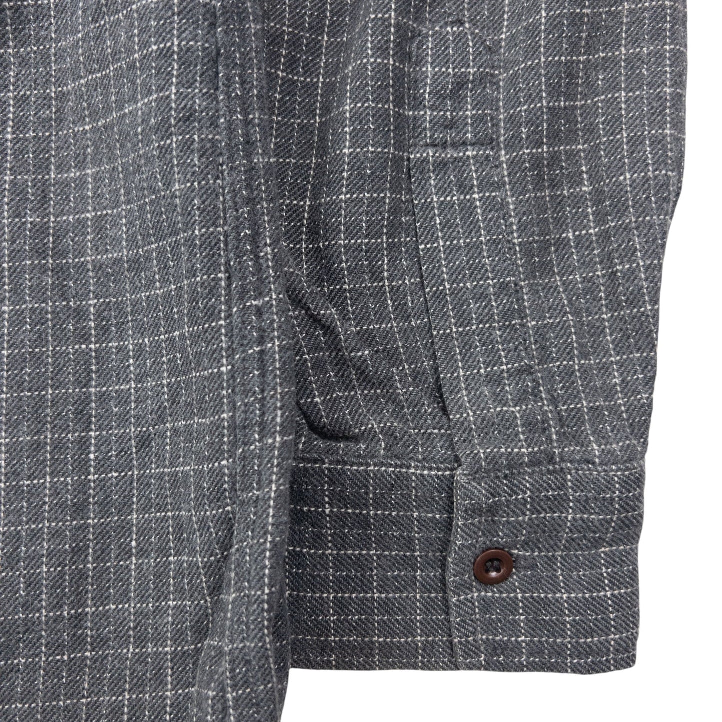 Vintage 90s Armani Jeans Checkered Long Sleeve Button Up Shirt Size XXL | XXL, Grey