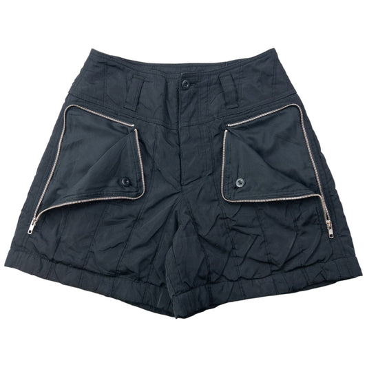 Vintage 80s Issey Miyake I.S. Zip Pocket Shorts Size W30 | W30, Black