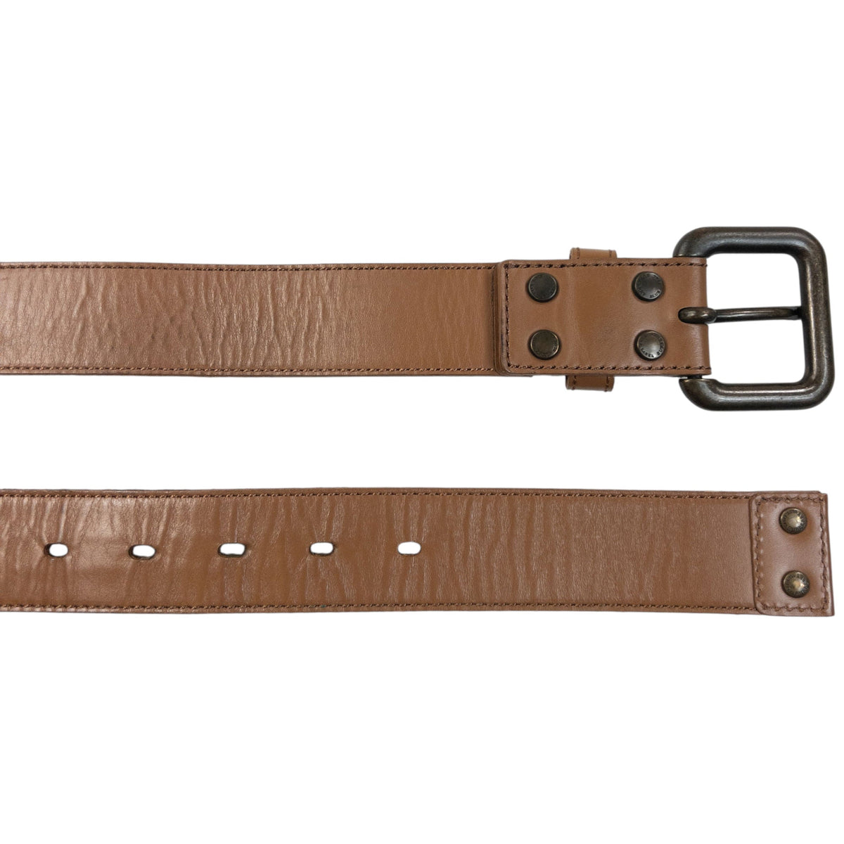 Vintage 2000s Burberry Blue Label Leather Belt Size L | O/S, Blue