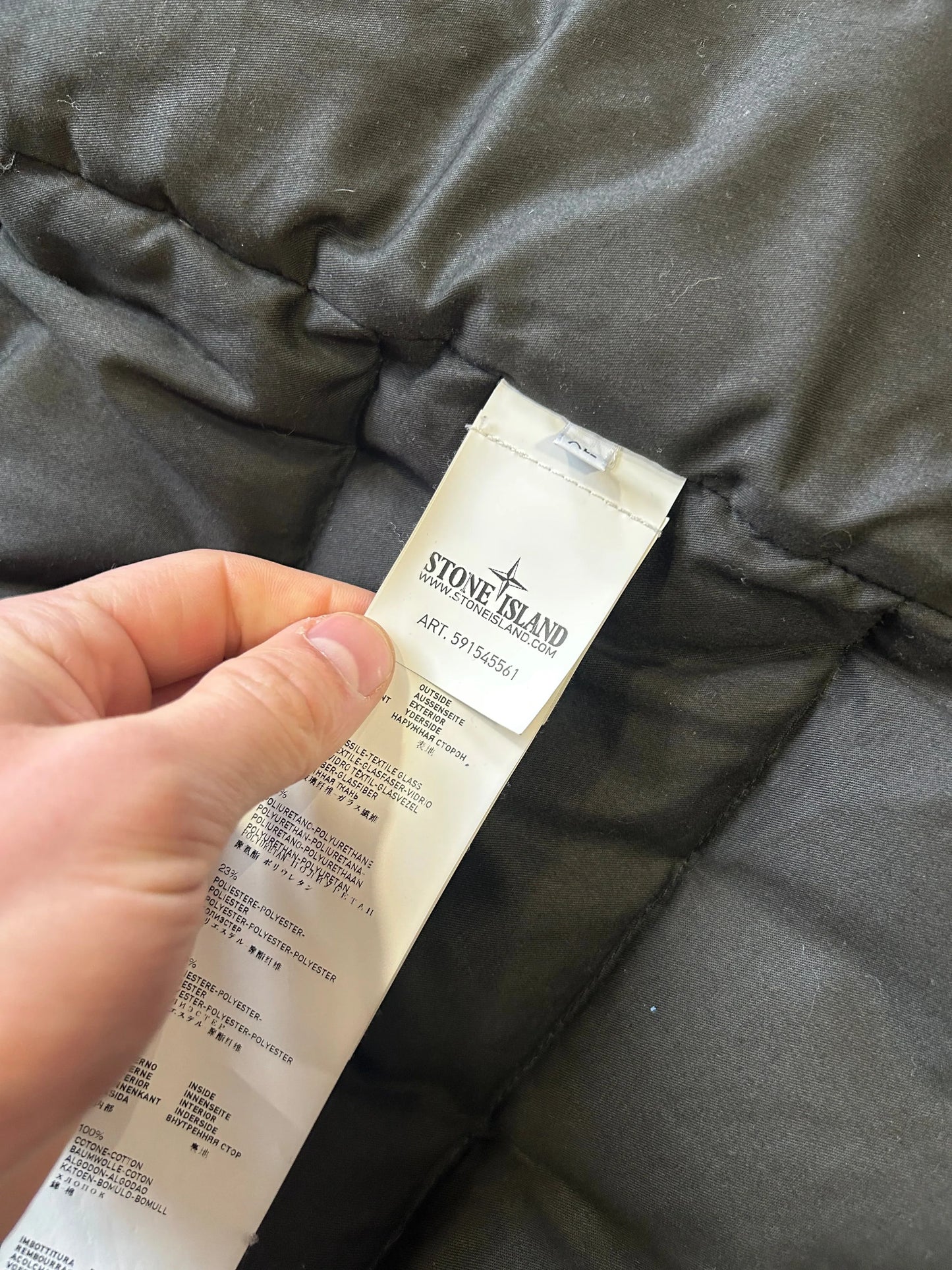 Stone Island AW/13 Mesh Reflective XL