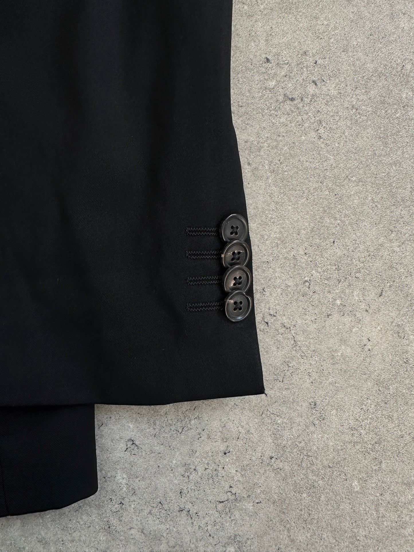 Rene Lezard x Loro Piana Pure Wool Single Breasted Blazer - 44L/XXL