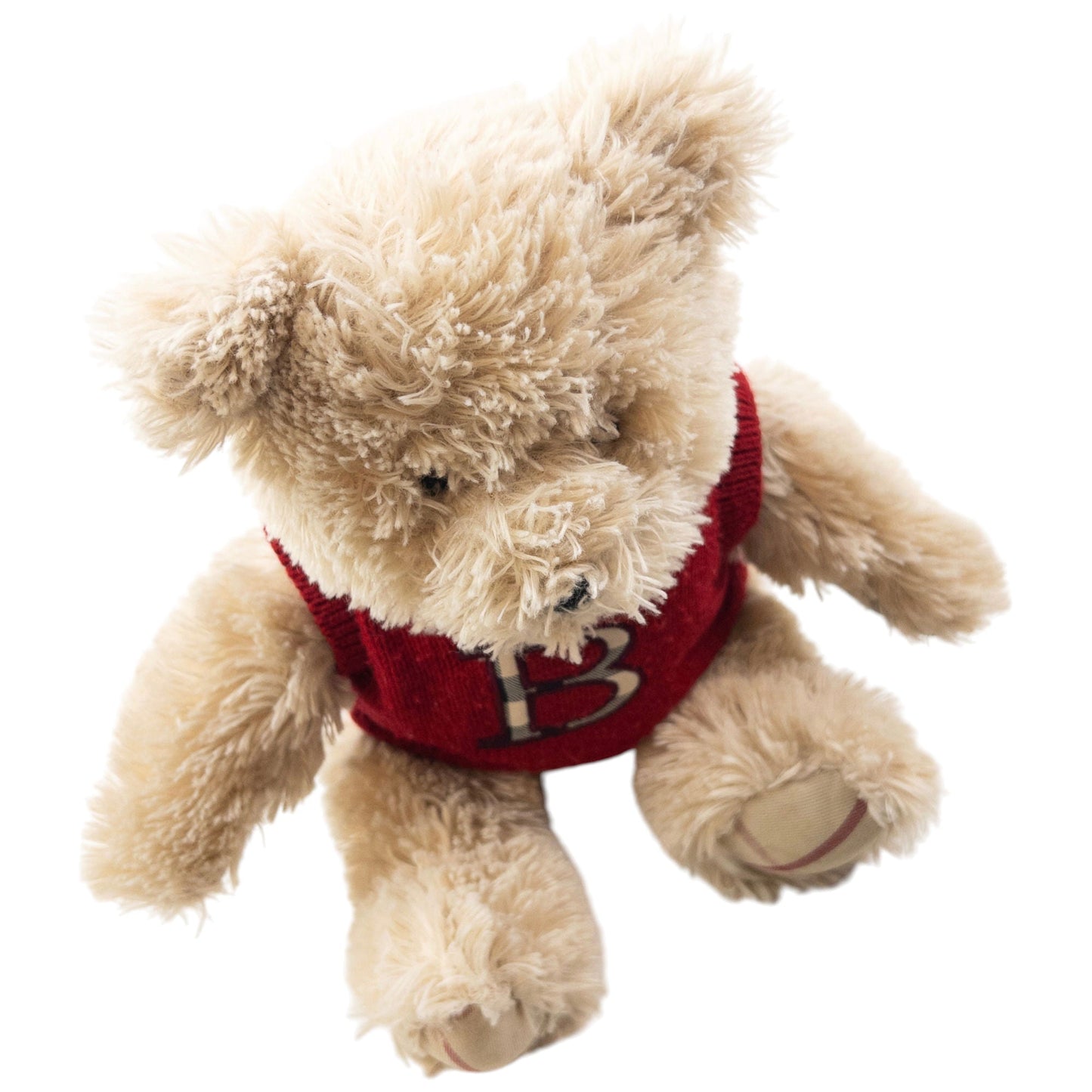 Vintage 2000s Burberry Nova Check Teddy Bear | O/S, Cream