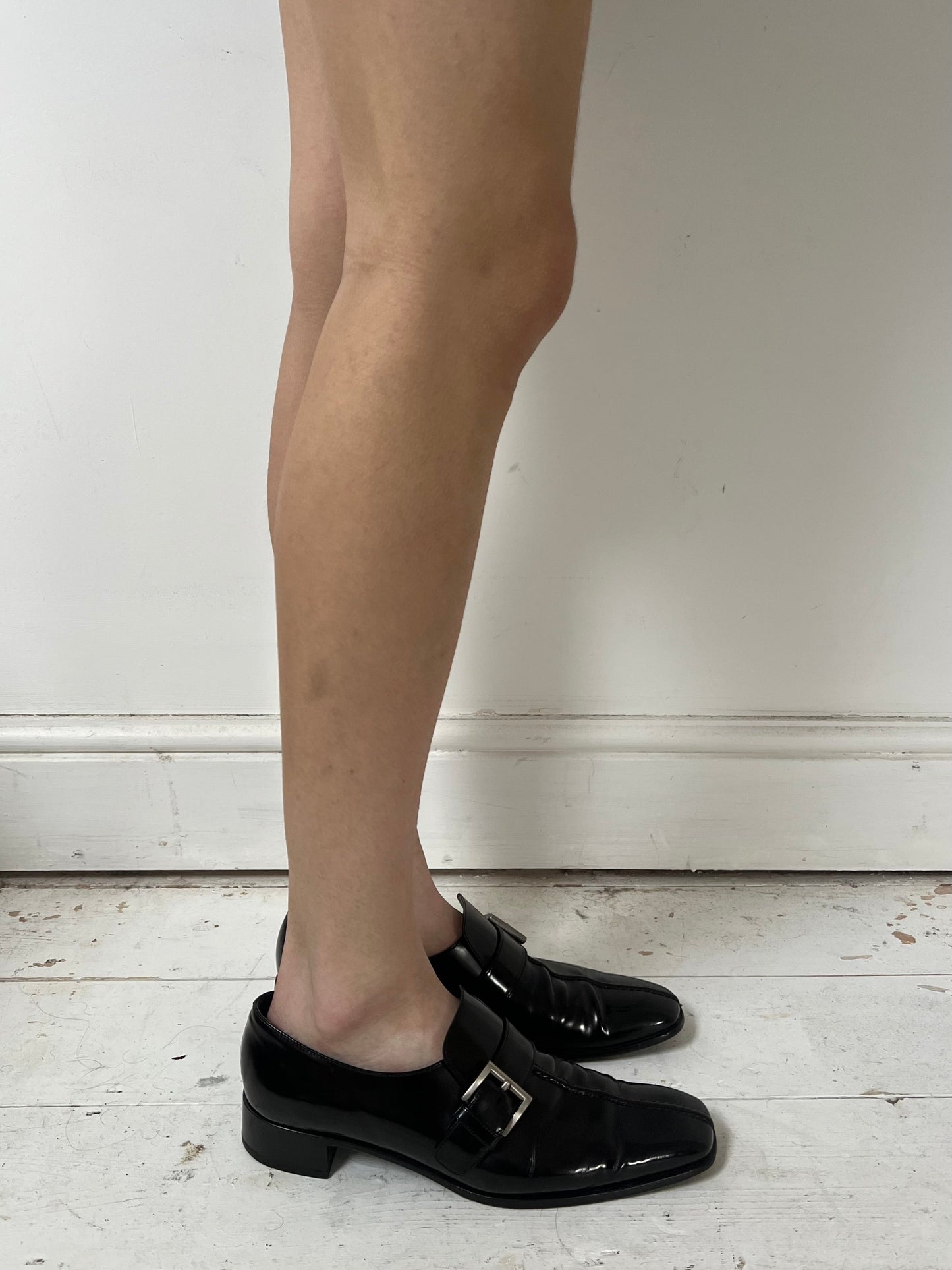 PRADA LOAFERS (EU 40) | DEFAULT TITLE, Black