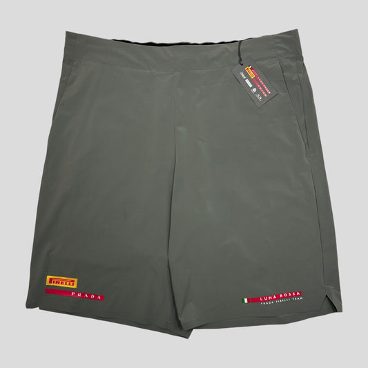 Prada Americas Cup Luna Rossa 2024 Baggy Logo Shorts - S/M