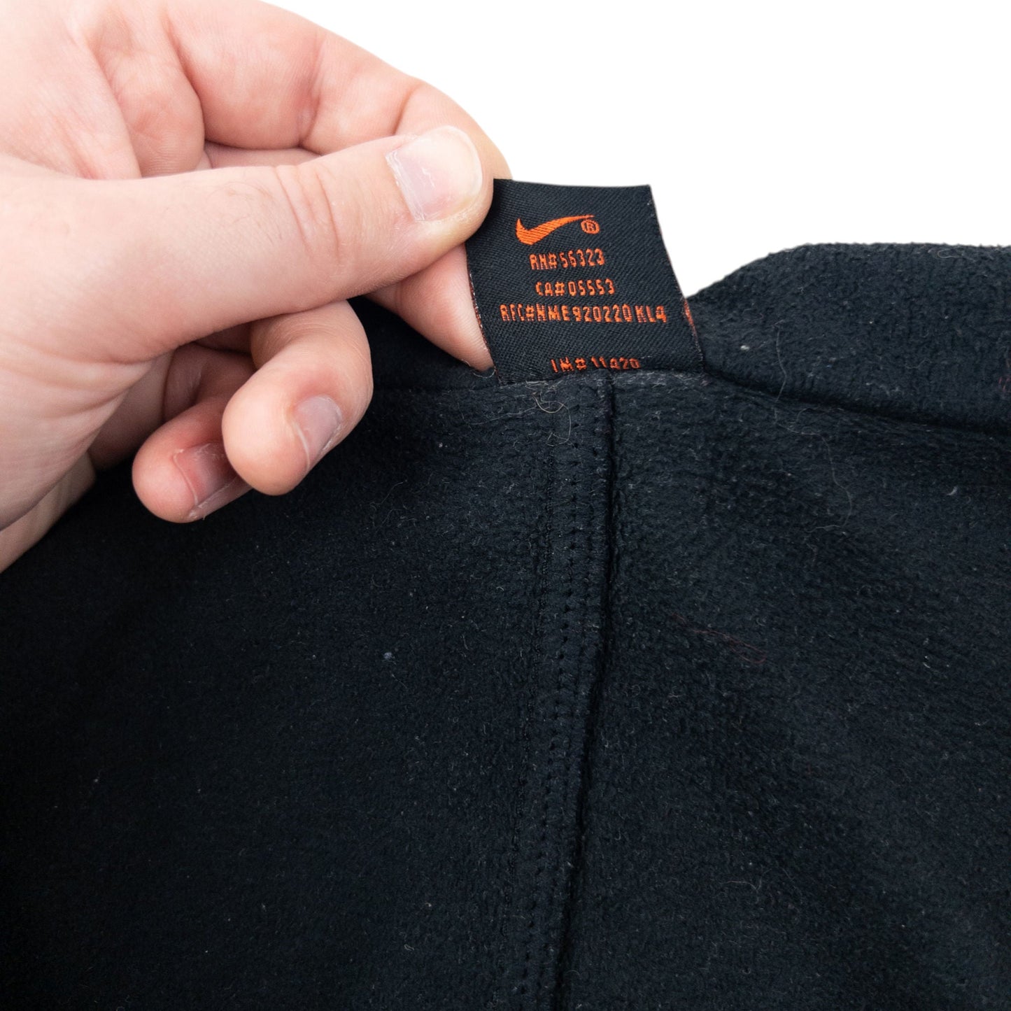 Vintage 90s Nike ACG Therma-Fit Half Zip Fleece Sweatshirt Size XL | XL, Black