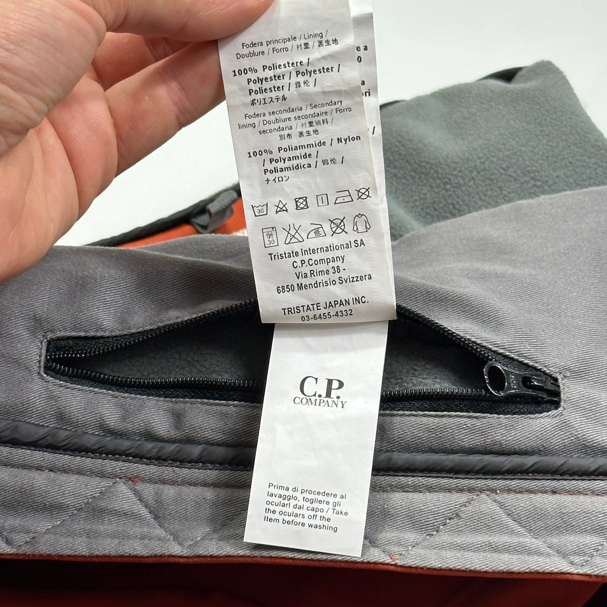 CP Company Soft Shell Goggle Jacket - IT52 (L) | Large, Multicoloured