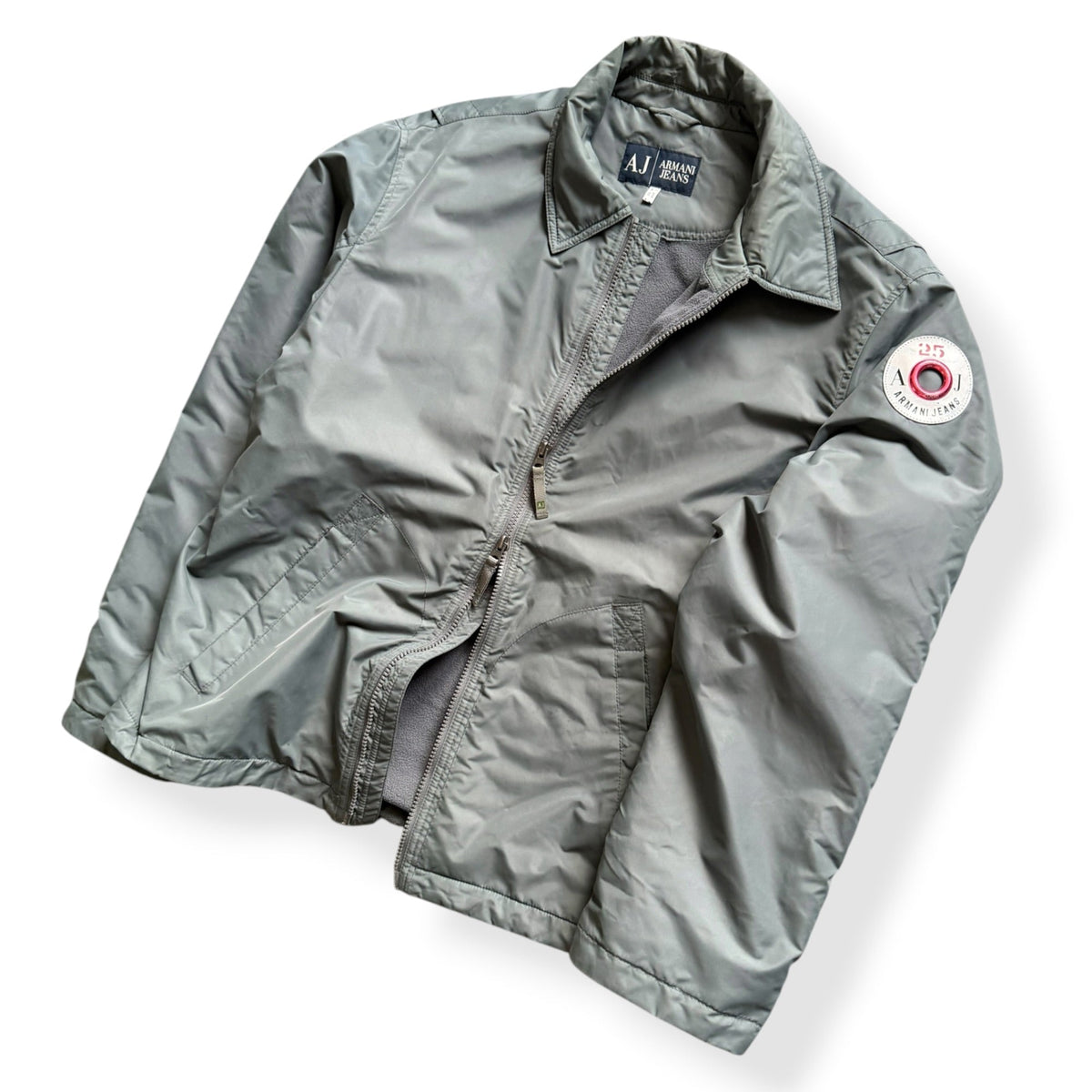 2006 Armani Jeans 25th Anniversary Jacket (M) | Medium, Gray