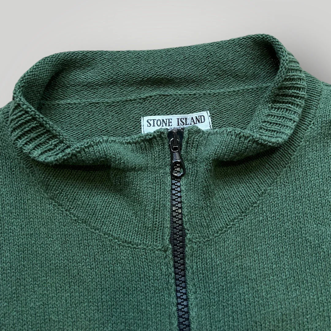 Stone Island AW/05 Zip Up Knit XS