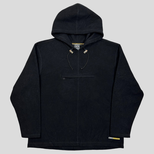 Oakley Software 00’s Fleece Pocket Smock Pullover - L (XL) | XL, Black