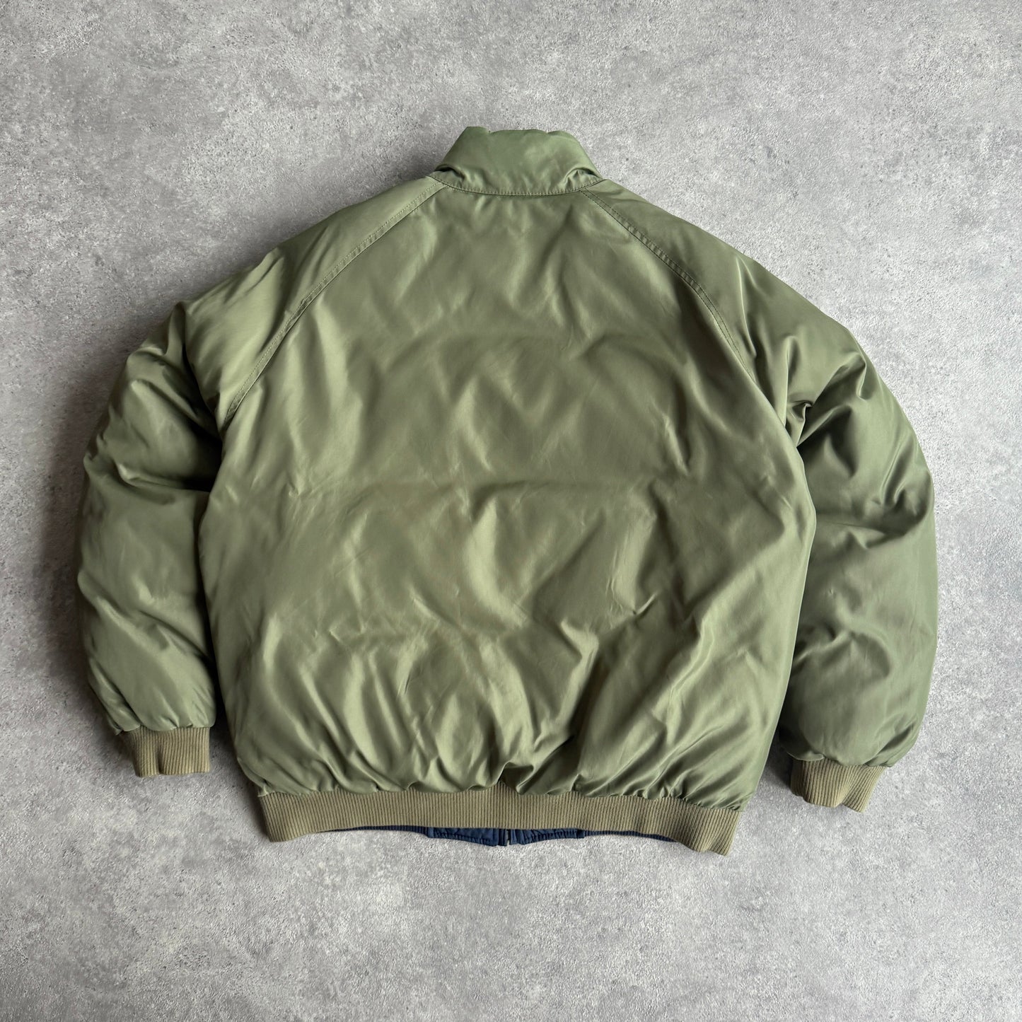 Ralph Lauren 1990s reversible down fill heavyweight puffer jacket (XL)