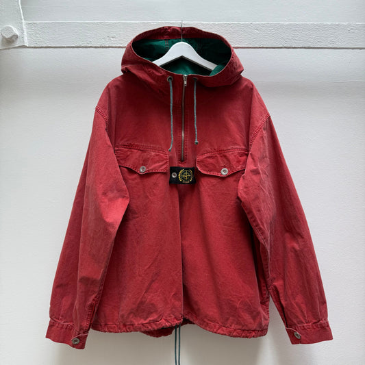 Stone Island 30th Anniversary Smock Jacket (3XL) | XXXL, Red
