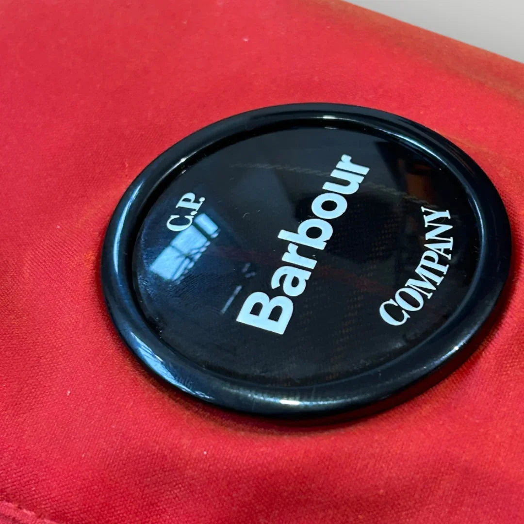 AW 2023 C.P. Company x Barbour Creel Wax Goggle Jacket L