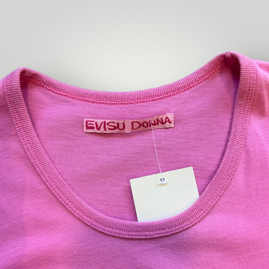 Evisu Donna Vest Top S | Default Title, Pink