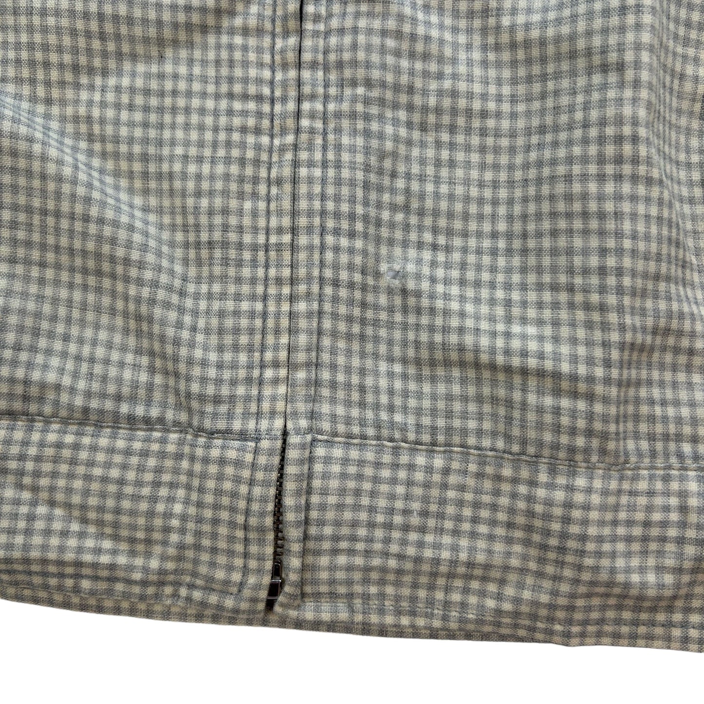 Vintage YSL Yves Saint Laurent Check Bomber Jacket Size XL