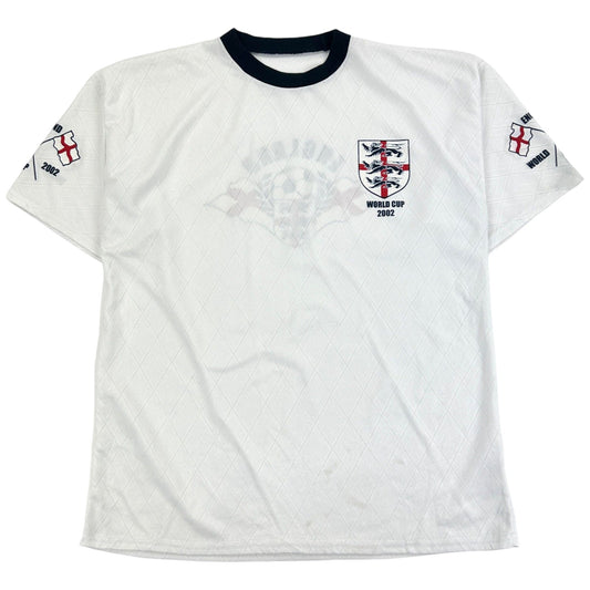 Vintage England 2002 World Cup T-Shirt Size L