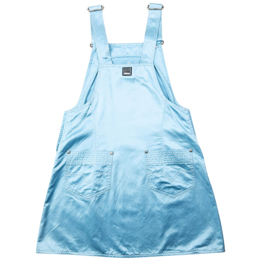 Vintage 90s Versace Jeans Couture Pinafore Dress Womens Size S | Small, Blue