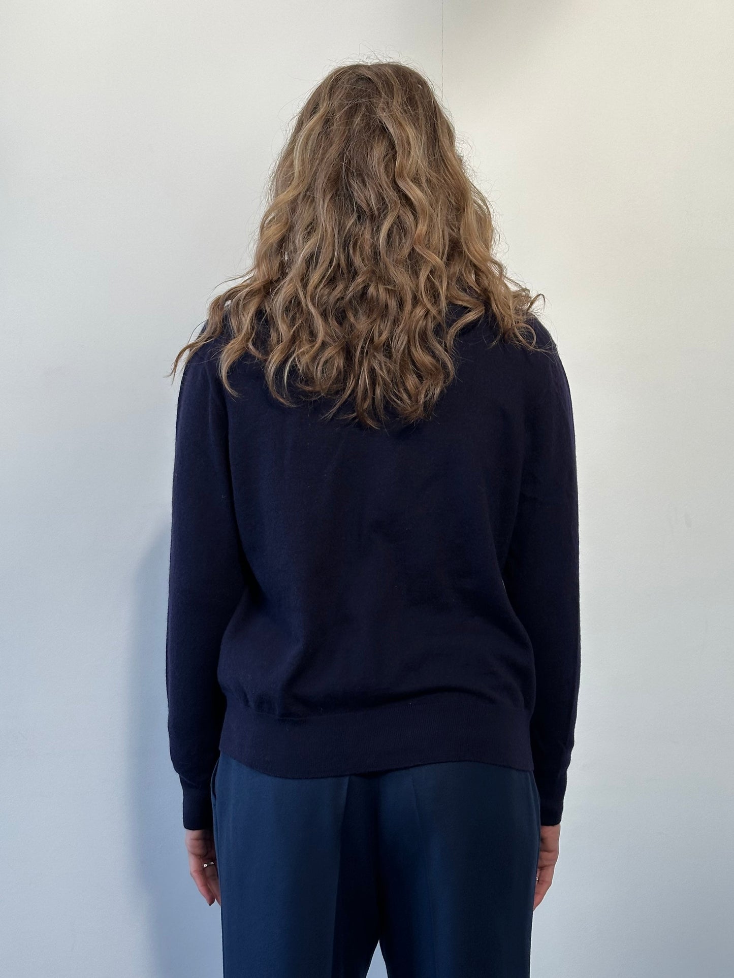 Ralph Lauren Pure Merino Wool Knitted Cardigan - M