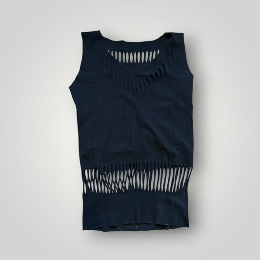 2000's Issey Miyake A.POC Vest Top S | O/S, Red