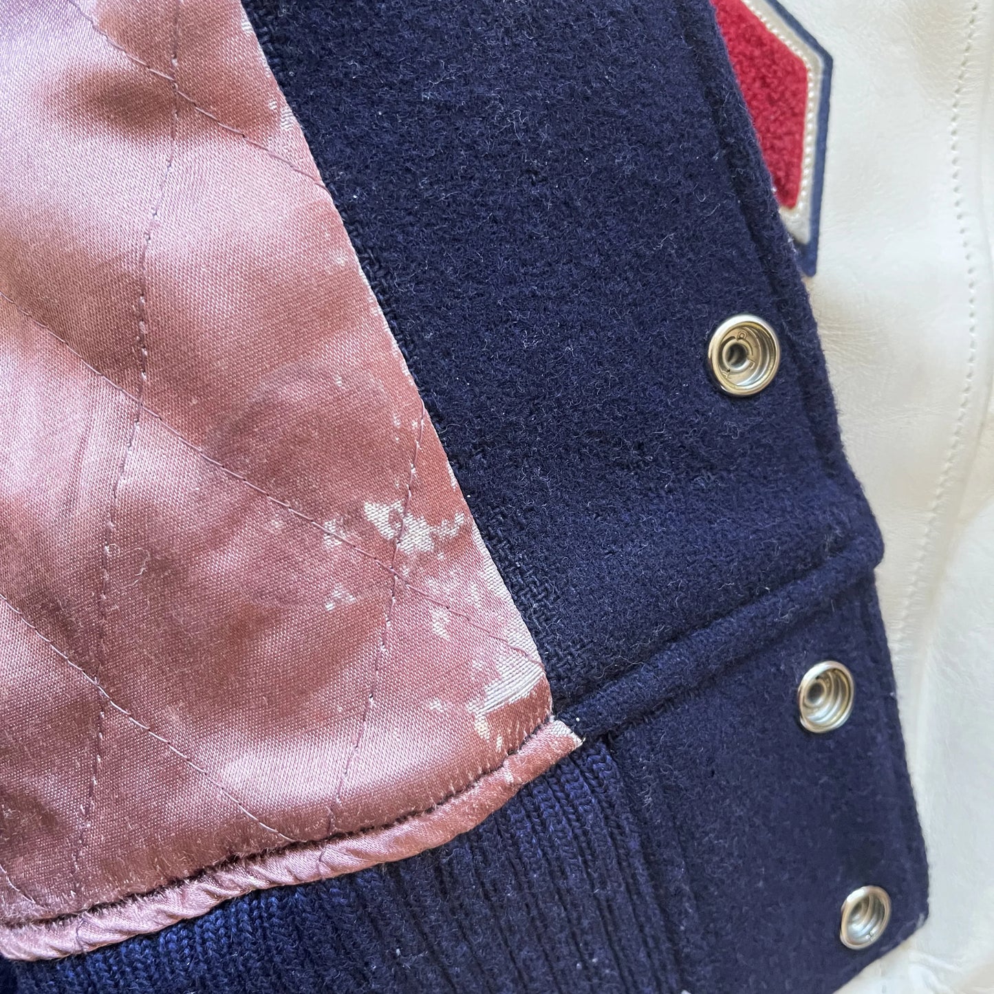 Style Eyes 'Minnesota Red Indians' Varsity Jacket - L