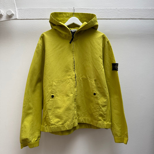 Mid 00’s Stone Island Cotton Jacket (L) | Large, Lime Green
