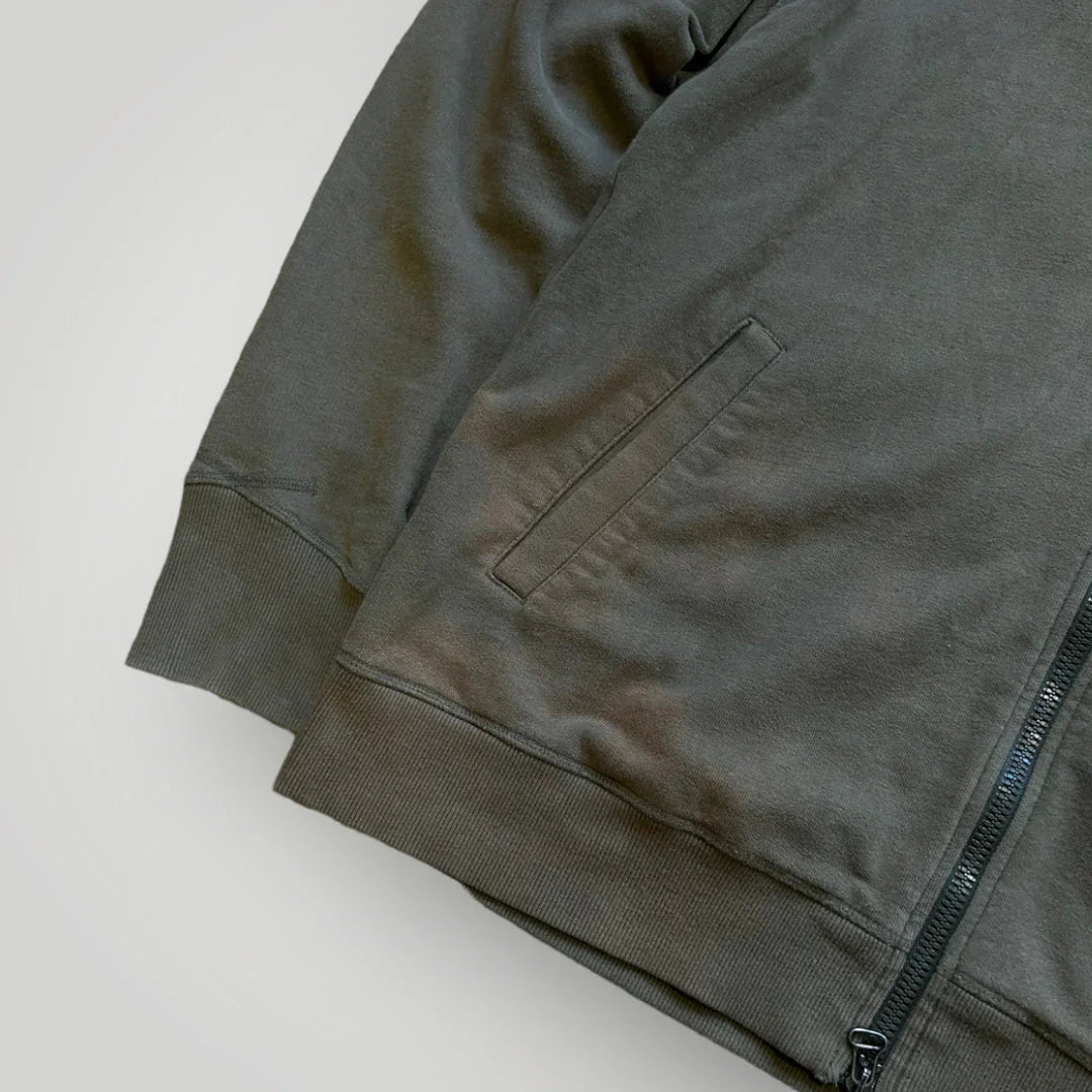 Maharishi 2015 Embroidered Zip Up Hoodie L