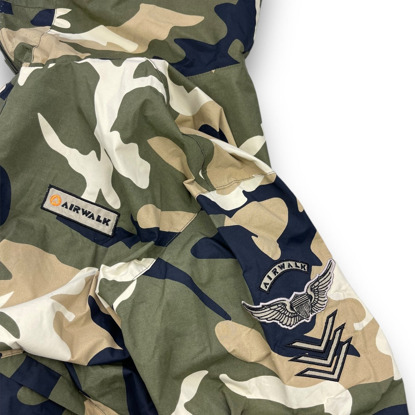 2000's Airwalk Camo Goggle Jacket (L) | Large, Camo