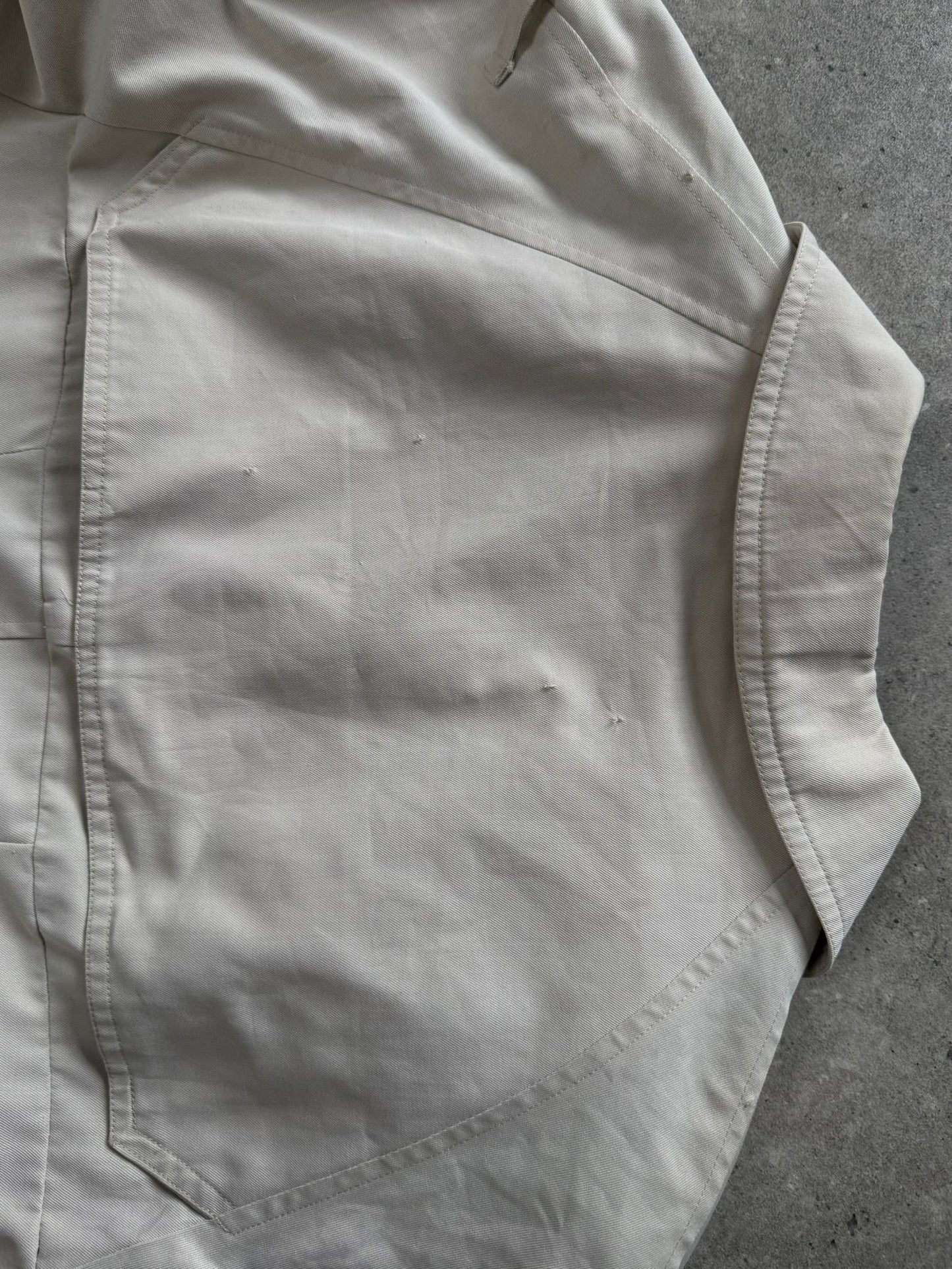 Burberry 1990s Cotton Double Breasted Trench Coat - M/L