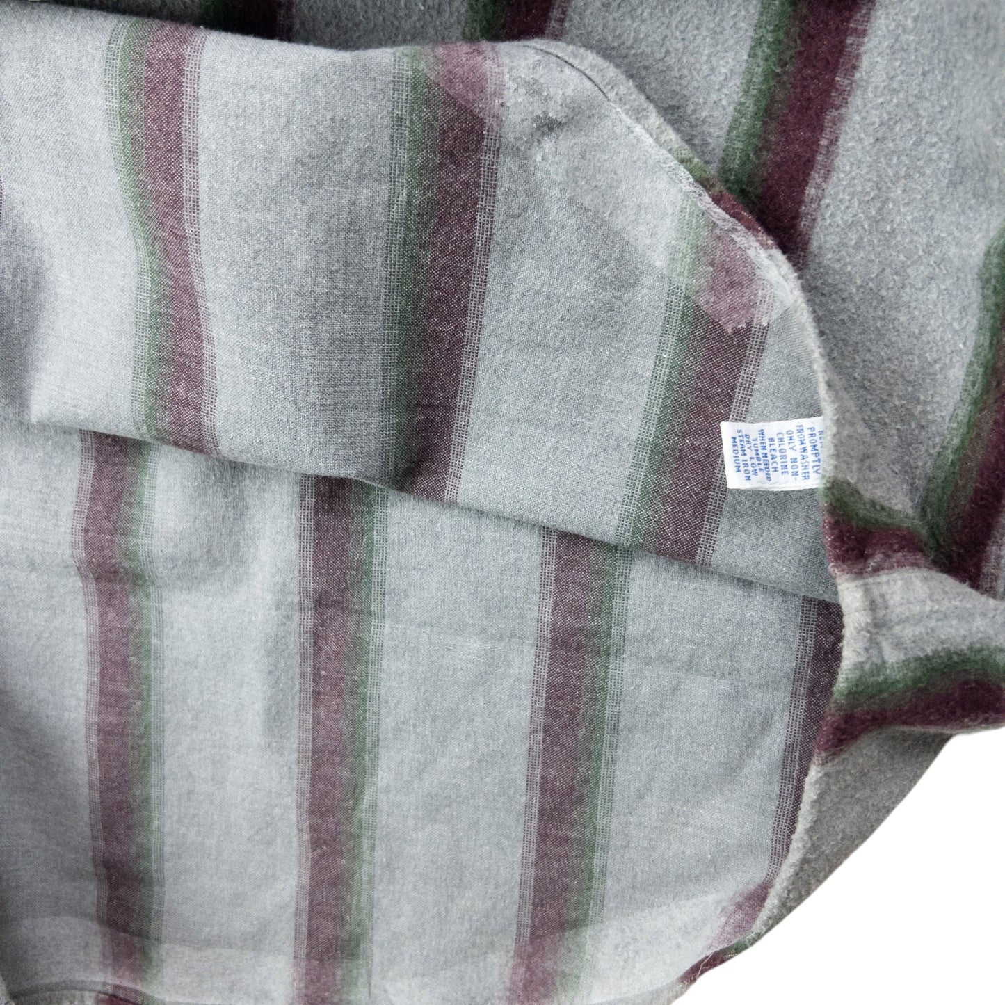 Vintage 90s Polo Ralph Lauren Striped Q Zip Shirt Size XXL | XXL, Grey, Green, Burgundy