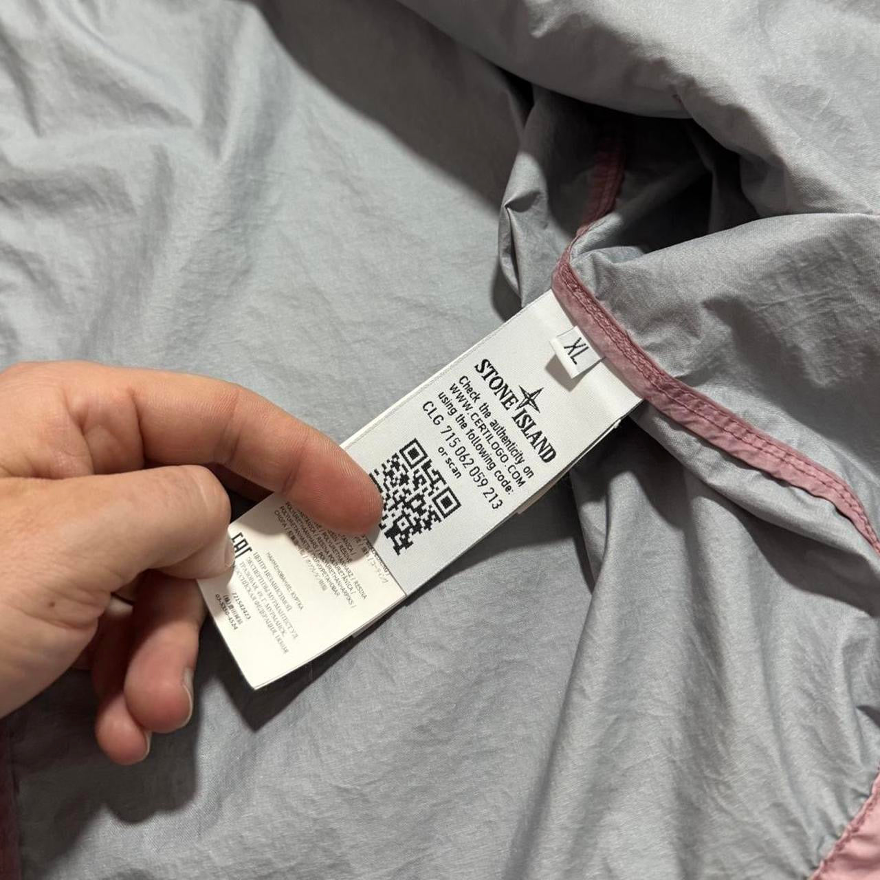 Stone Island Membrana-TC Jacket | XL, Pink