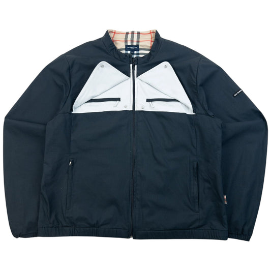 Vintage 2000s Burberry Golf Zip Up Jacket Size S | Small, Multicoloured