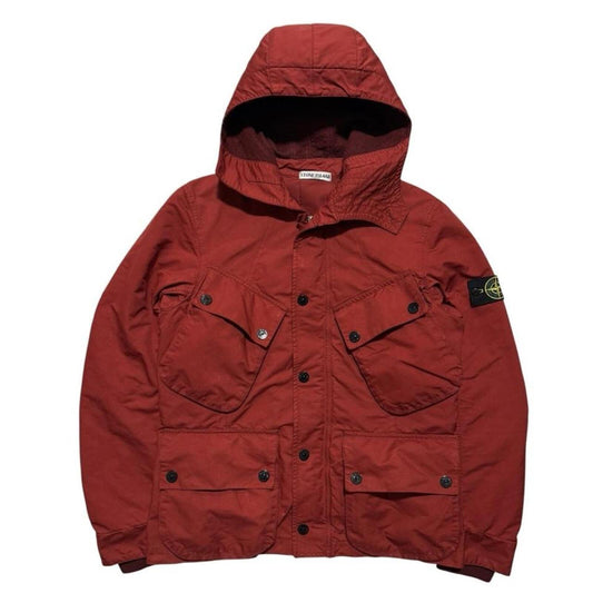 Stone Island A/W 2009 David-TC Multipocket Jacket | Large, Red