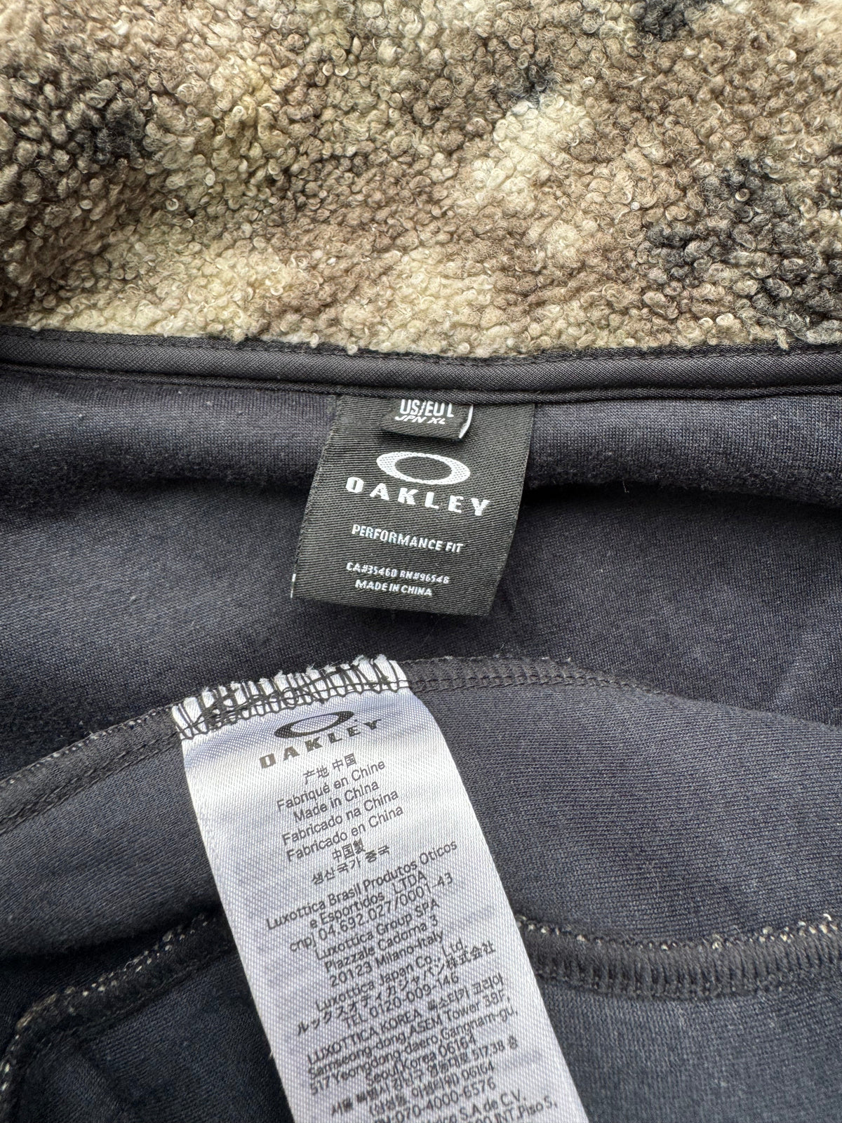 Oakley Sherpa Fleece Jacket (L) | Large, Multicoloured