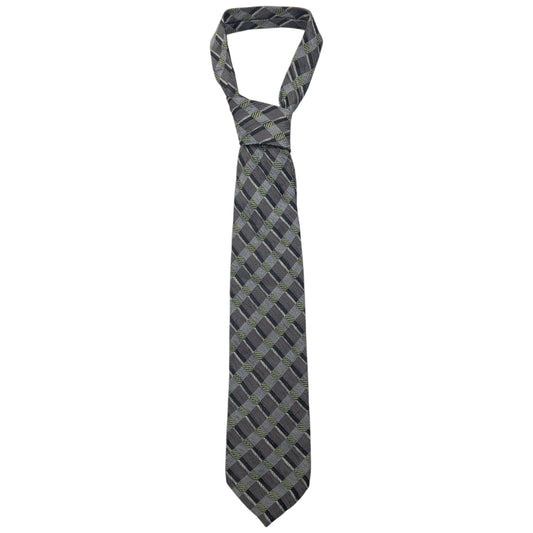 Vintage Issey Miyake Checkered Silk Tie